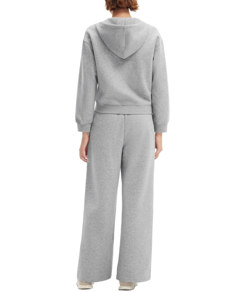 SUUKSESS Womens 2 Piece Sweatsuits Outfits Zip Up Hoodie Tracksuit Straight Wide Leg Sweatpant Lounge Matching Sets - Image 2
