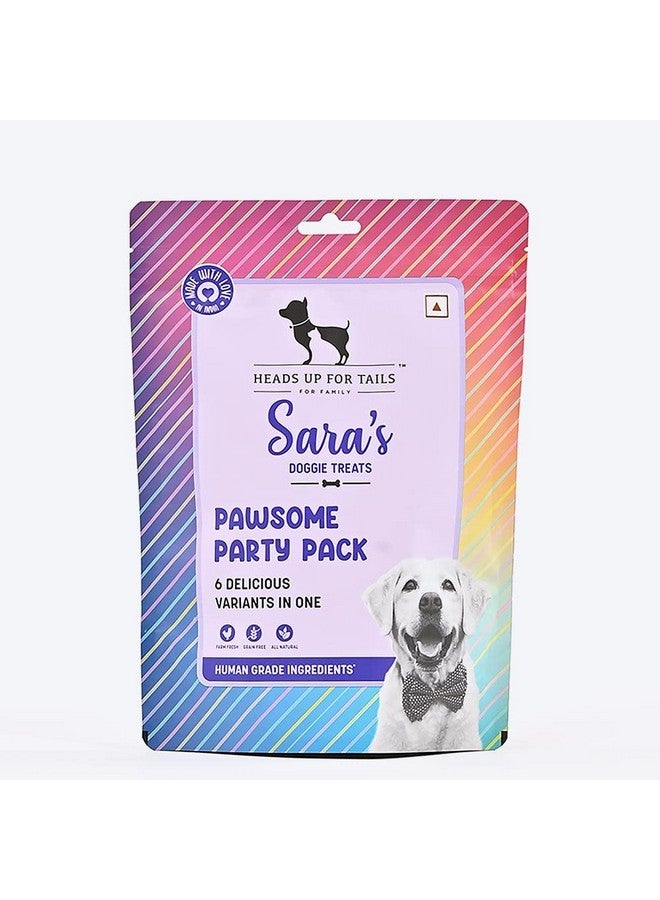 Heads Up For Tails Sara's Party Pack - an Assortment of Sara’s Treats - 200gm | No Preservatives | No Artificial Colours Added | Grain-Free | 100% Natural and Farm Fresh Ingredients | Dogs Treats - Image 5