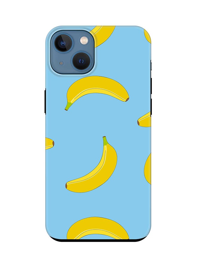 Stylizedd Tough Pro Series Case for Apple iPhone 14 Dual Layer hybrid PC & TPU Customized Mobile Cover Shield with inner TPU protection Matte Finish - Rolling Bananas