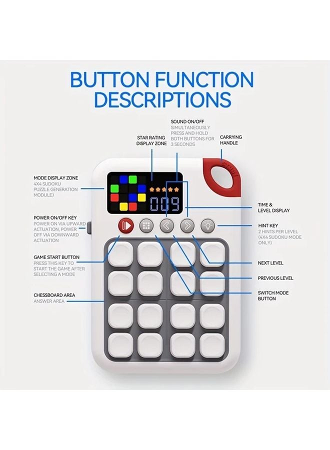 Common Style Sudoku Toy For Kids Concentration Training Educational Learning Machine - Image 5