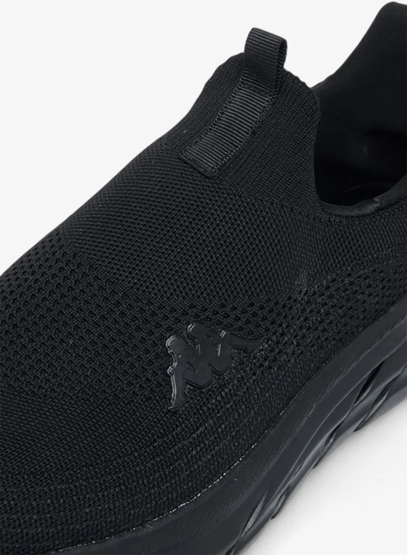 Kappa BLACK Textured Slip-On School Sports Shoes for Men | Best Price UAE