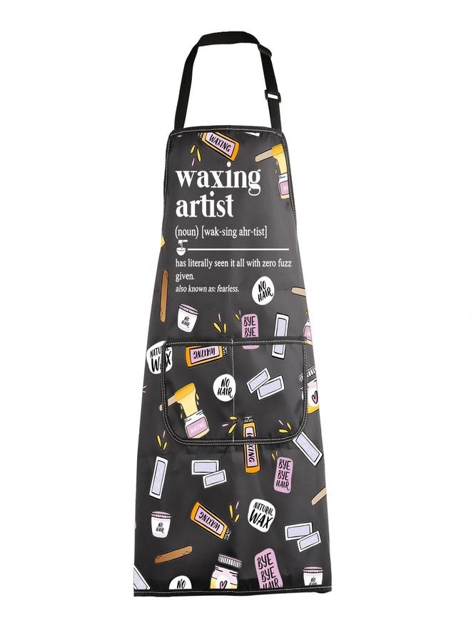 MBMSO Waxing Artist Gifts Esthetician Waxing Apron for Waxing Lovers Cosmetologist Apron Skin Care Gifts Wax Specialist Gifts (Wax Artist Apron-b) - Image 1