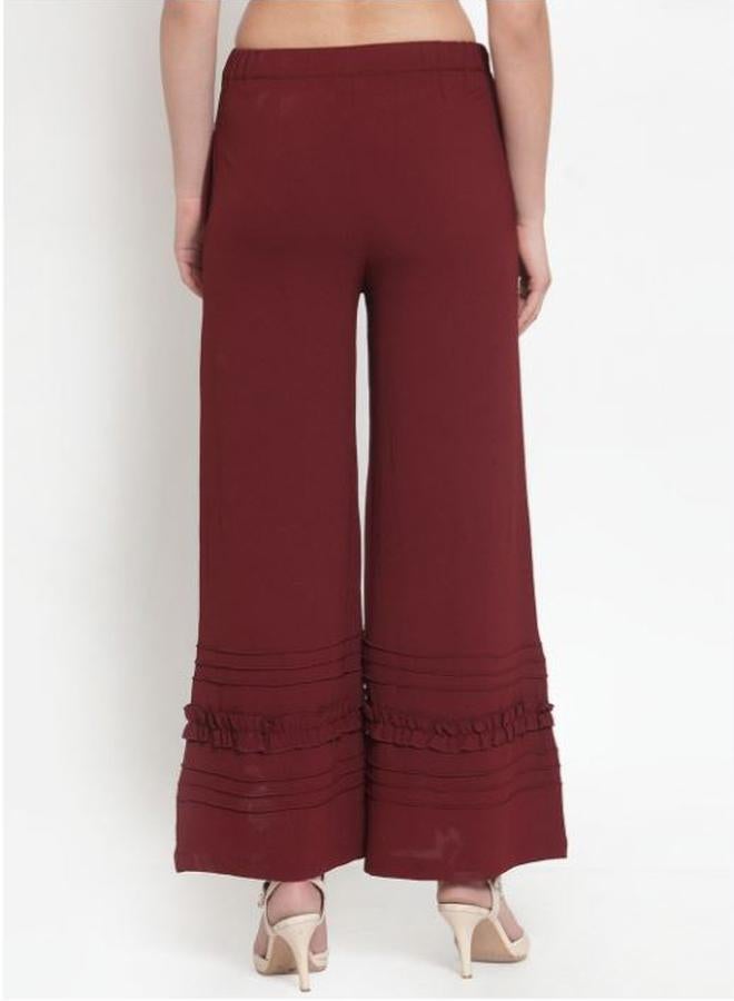 كاجوالي كاسواللي بالازو واسع بأطراف مكشكشة - Image 3