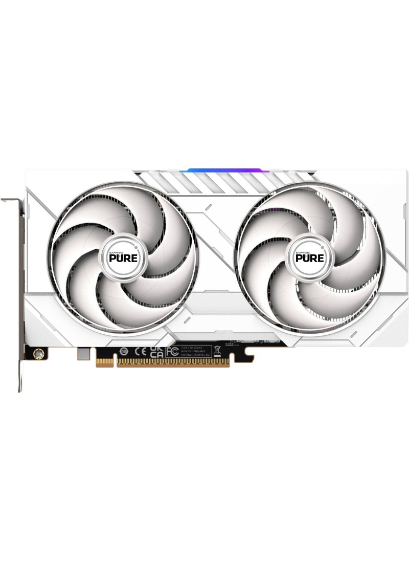 Sapphire PURE AMD Radeon RX 9060 XT Graphics Card, 16GB GDDR6 128-Bit Memory, 3290 MHz Boost Clock, 2048 Stream Processors, 20 Gbps Memory Speed, PCI-Express 5.0 x16 | 11350-02-20G  - Image 2