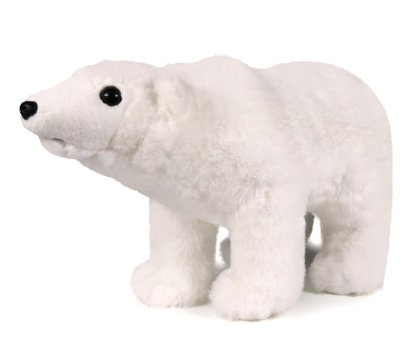 Ice King Bear دب قطبي كبير محشو من Ice King بحجم كبير 15 بوصة باللون الأبيض - Image 3