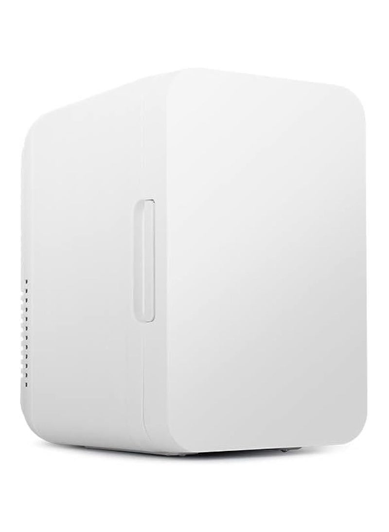 Dubkart - 8L Mini Fridge, Travel Refrigerator with AC/DC Portable Thermoelectric Cooler and Warmer, Portable Personal Refrigerator for Food, Drinks, Skincare, Medications, Great for Office, Bedroom, Dorm, Car - Image 1