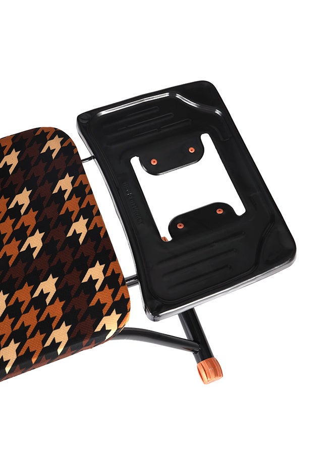 Royalford Portable Mesh Ironing Board With Steam Iron Rest And Heat Resistant Metallic Cover Multicolour - Image 4