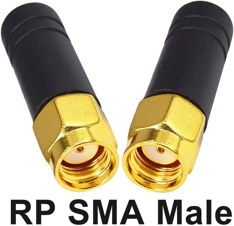 onelinkmore 2.4G WiFi Antenna for FPV TX Antenna with RP-SMA Female Cable Dipole Whip FPV PC Antenna Pack of 2… - Image 4