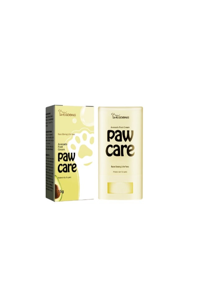 YEGBONG Natural Dog Foot Balm Heals and Repairs Dry Cracked and Damaged Paws Cleans Cares and Moisturizes Cat and Dog Feet  - Image 1