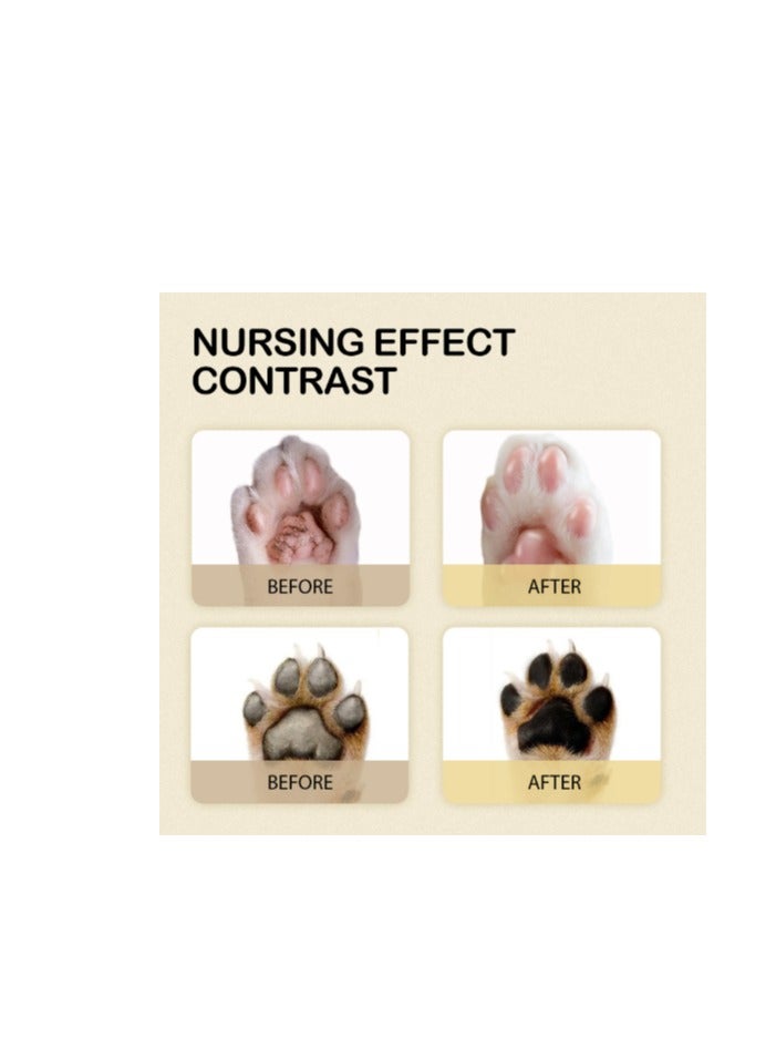 YEGBONG Natural Dog Foot Balm Heals and Repairs Dry Cracked and Damaged Paws Cleans Cares and Moisturizes Cat and Dog Feet  - Image 3