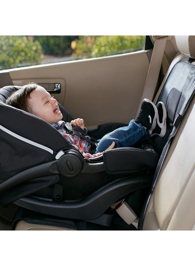 Magnelex Car Seat Protector, Largest Cover, Extra Thick Padding and Waterproof 600D Polyester, 2 Large Pockets, Front or Rear Use, Latch Compliant Car Seat Protector - Image 4