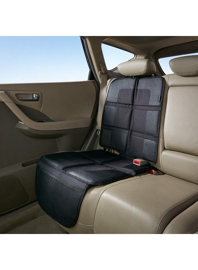 Magnelex Car Seat Protector, Largest Cover, Extra Thick Padding and Waterproof 600D Polyester, 2 Large Pockets, Front or Rear Use, Latch Compliant Car Seat Protector - Image 2