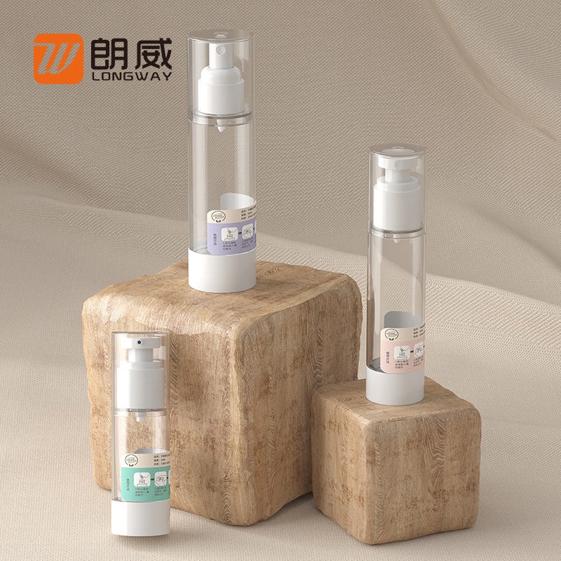 15Ml-100Mlas Vacuum Bottle Sunscreen Spray Bottle Press Lotion Bottle Cosmetic Sub-Bottle Spray Bottle - Image 2