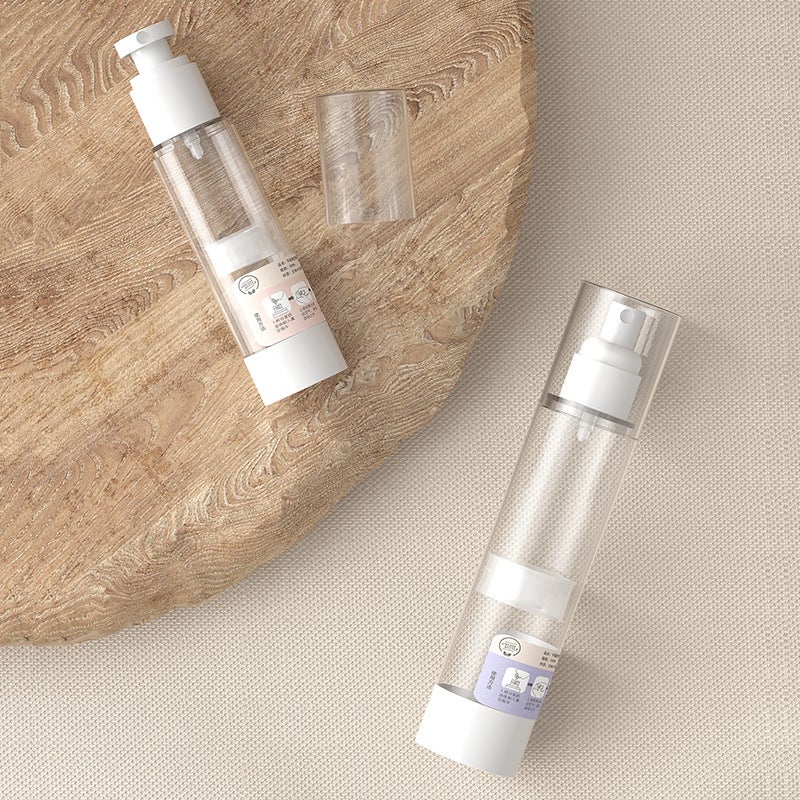 15Ml-100Mlas Vacuum Bottle Sunscreen Spray Bottle Press Lotion Bottle Cosmetic Sub-Bottle Spray Bottle - Image 5
