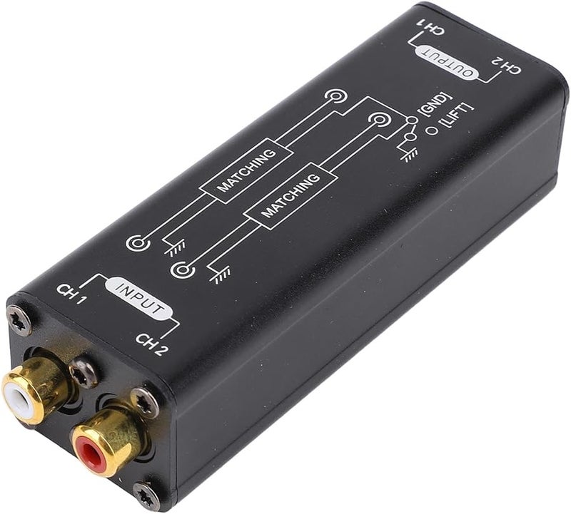 Aluminium Alloy Buzz Eliminator Ground Noise Filter For Conference Studio Home Theater - Image 1