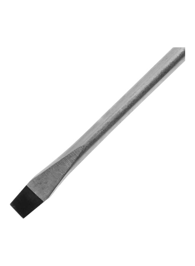 GEEPAS Slotted Screwdriver | With Soft Grip Rubber Insulated Ergonomic Handle - CR-V Build, Magnetic Tip And Hanging Hole For Easy Carry - Bicolored - (6.5x150mm) Silver/Black/Red - Image 3