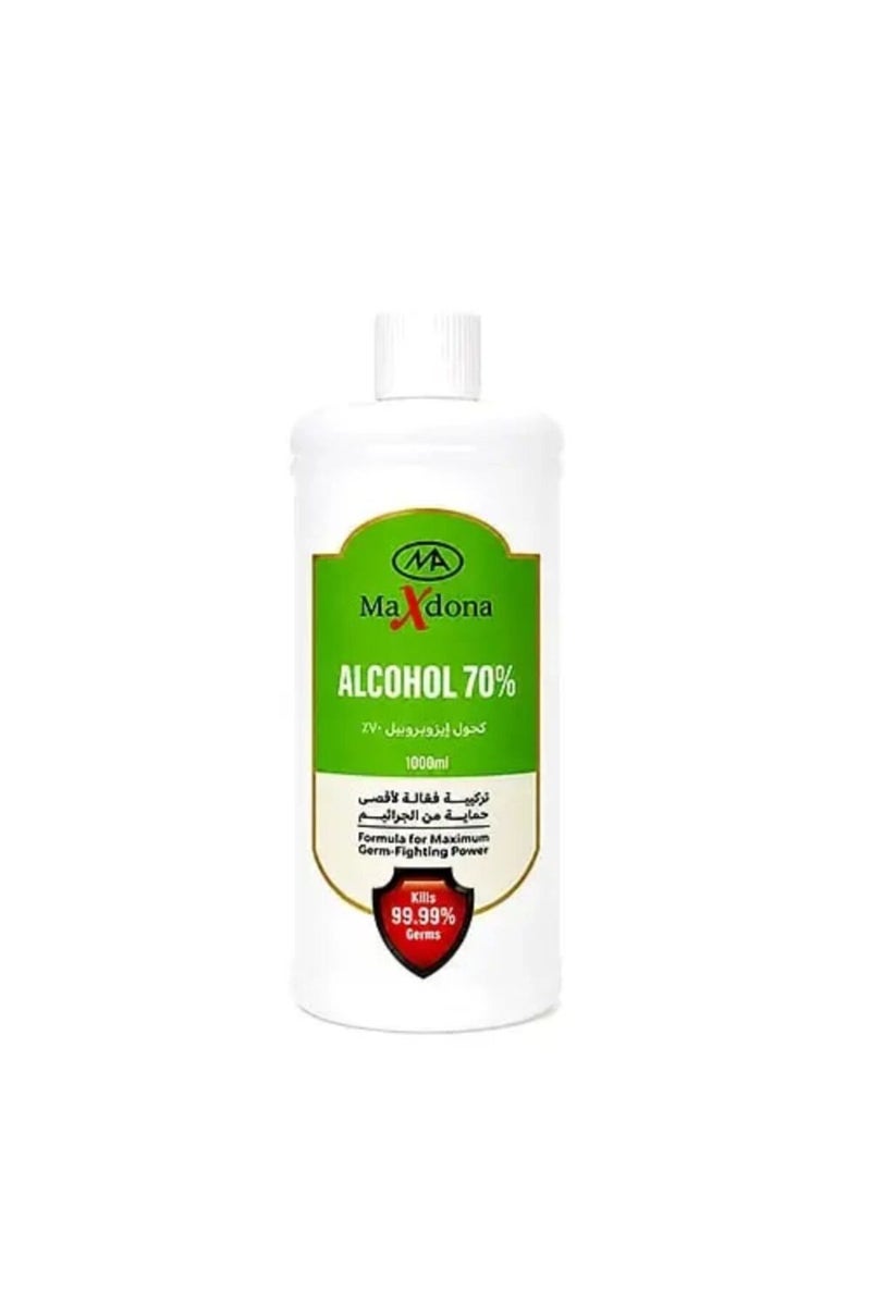 Isopropyl Alcohol 70% 1000ml | Sterilizer for Surfaces and Instruments