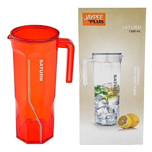 Jaypee plus, Saturn (Jug),1200 ML, Unbreakable, Red - Image 2