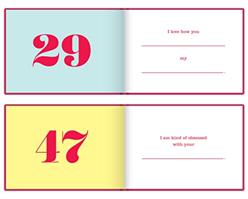 Knock Knock What I Love about You Book Fill in the Love Fill-in-the-Blank Gift Journal, 4.5 x 3.25-Inches - Image 5
