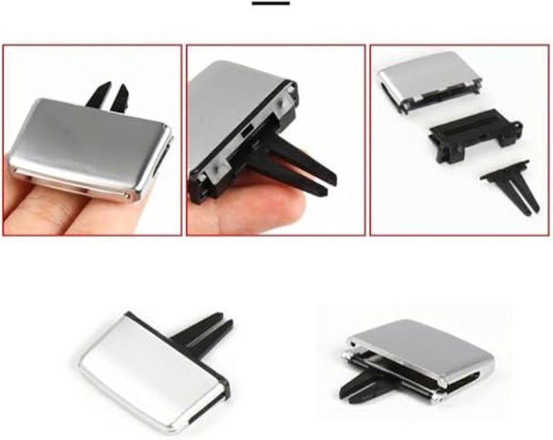 DEMULAX Car A/C Air Vent Grille Tab Clip for Mercedes-Benz E-Class - Image 5