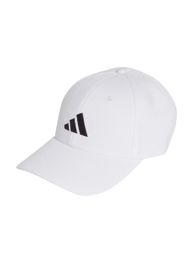 Adidas Bb Cap Cot Nl White Training Cap For Unisex Kids