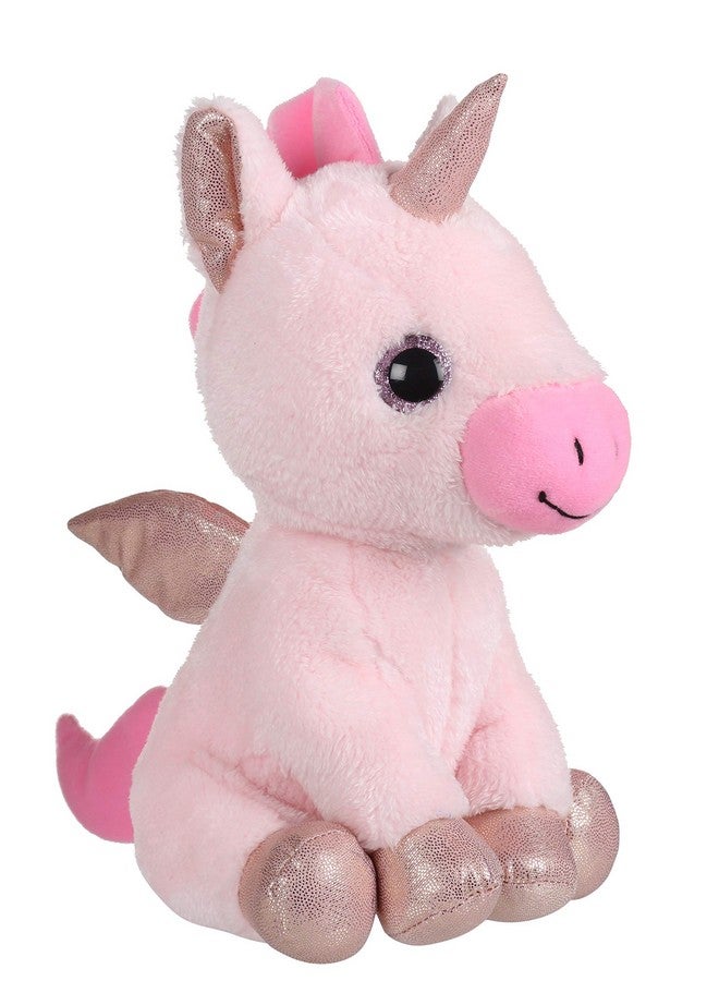 Mirada Enchanting Pink Unicorn Soft Toy for Girls/Kids | Floppy and Glittery with Sparkling Horn | Soft Stuffed Plush Animal | - 25cm - Image 2
