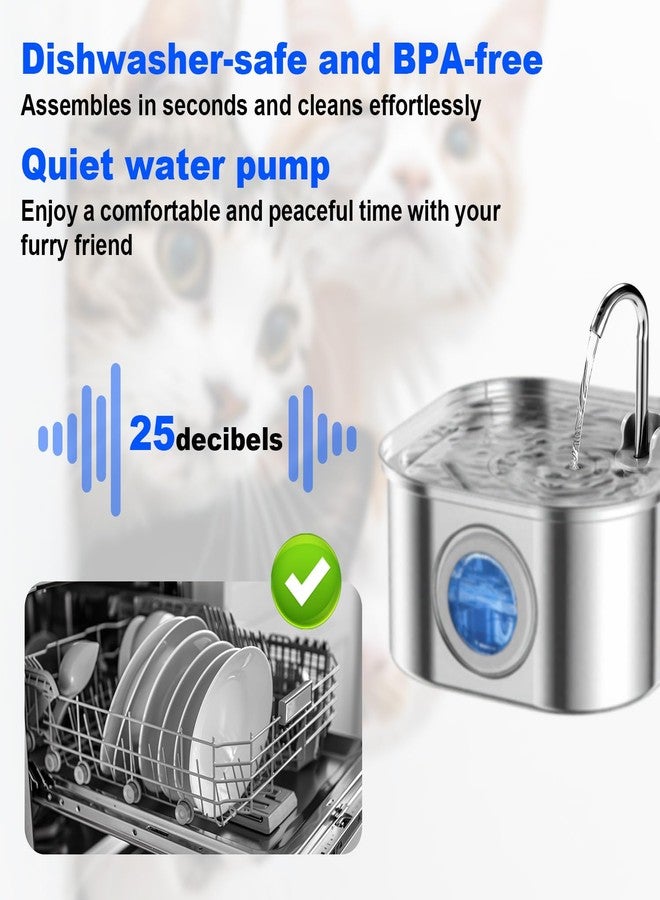 Sinbana Cat Water Fountain Spout and Spout Holder, Pet Dog Drinking Water Dispenser Replacement Parts for 108oz/3.2L and 84oz/2.5L Kitty Fountain Accessories Set - Image 4