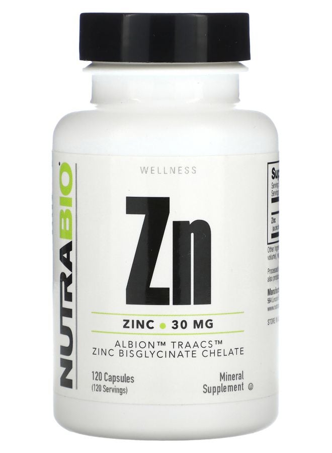 زنك 30 ملغ 120 كبسولة