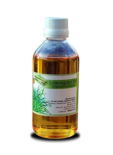Nilgiri Aromas Lemon Grass Pure Essential Oil 100 ML Natural Undiluted Therapeutic Grade By Nilgiri Aromas 