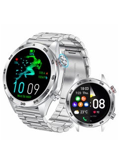 RollsTimi  Smart Watch for Men 1.52" HD Military Sports Fitness Tracker Men's Smartwatch for Men with LED Flashlight, IP67 Waterproof Smartwatch with Heart Rate Sleep Monitor for iOS Android  - Image 1