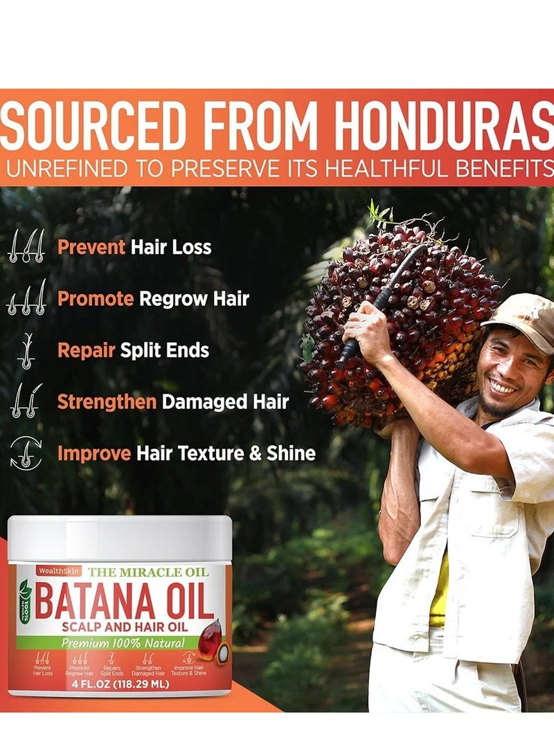 زيت باتانا لعلاج فروة الرأس 4 أونصة 118.29 مل - Image 4