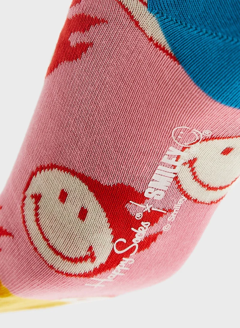 Happy Socks Flaming Smiley Socks