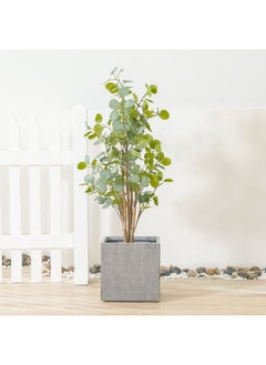 Fiber Clay Square Pot With Rough Design Outdoor Plants Pot Garden Decor| Decorative Planters For Home Garden 30x30x30 cm - Dark Grey 231202708943 - pzsku/Z8857A9AADB29CDB51A6AZ/45/_/1730975183/9b8cadc9-e668-4666-b116-f98c6b1d1a97