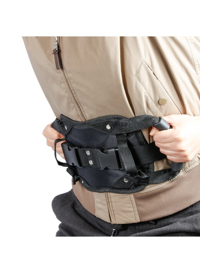 عام **مقابض مساعدة لراكب الدراجة النارية - مصنوعة من الأوكسفورد، قابلة للتعديل لسلامة الراكب الخلفي (زوج واحد)** - Image 1