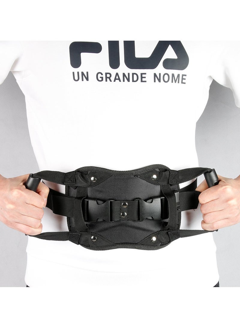 عام **مقابض مساعدة لراكب الدراجة النارية - مصنوعة من الأوكسفورد، قابلة للتعديل لسلامة الراكب الخلفي (زوج واحد)** - Image 2