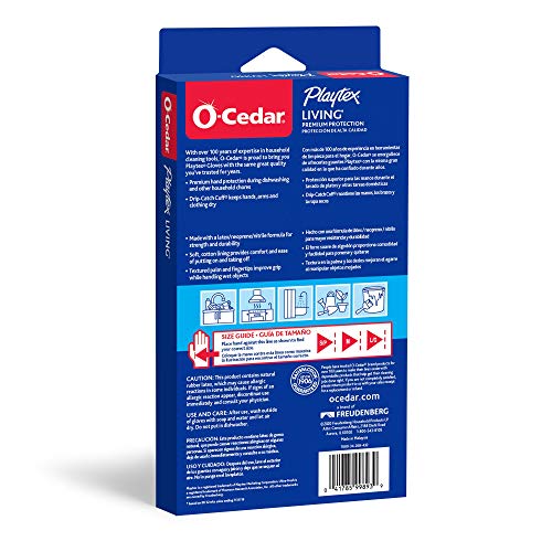 PLAYTEX Living Reusable Rubber Cleaning Gloves, Large (Pack of 3) - Image 3