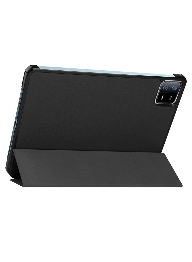 Case for Xiaomi Pad 6/6 Pro 11 inch Released 2023, Tri fold Slim Lightweight Hard Shell Smart Protective Cover with Multi-Angle Stand for Xiaomi Pad 6/6 Pro 11 inch - Image 4