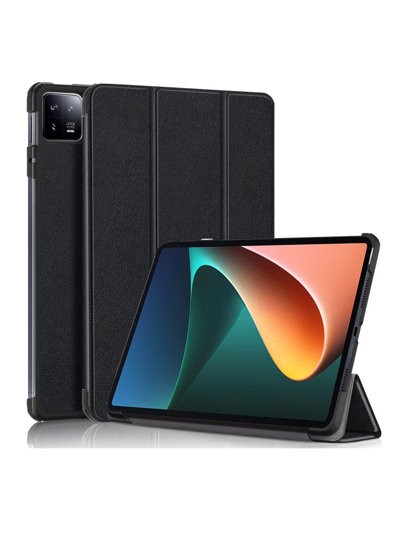 Case for Xiaomi Pad 6/6 Pro 11 inch Released 2023, Tri fold Slim Lightweight Hard Shell Smart Protective Cover with Multi-Angle Stand for Xiaomi Pad 6/6 Pro 11 inch - Image 1