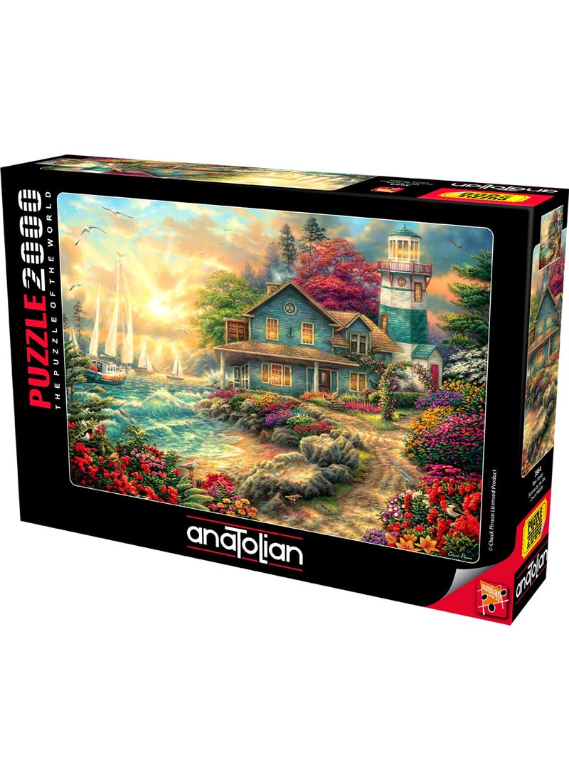 Anatolian 2000 Piece Puzzle / Blue Mansion - Code 3964  - Image 1