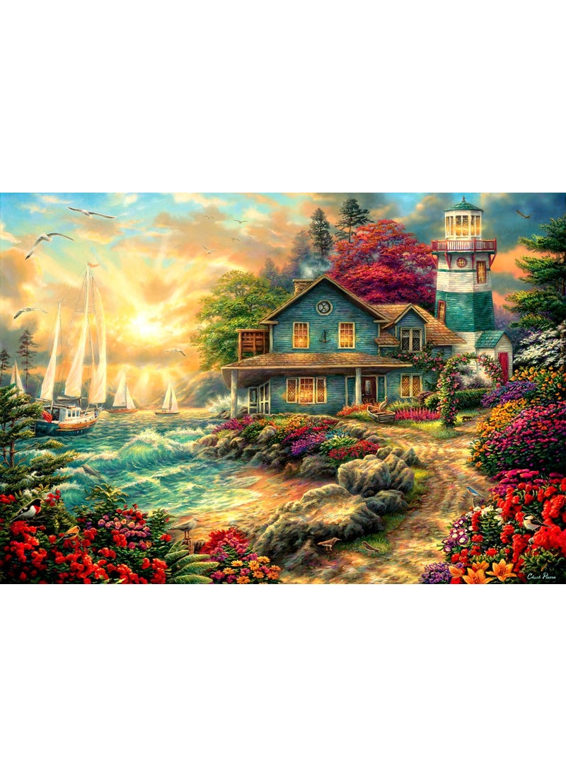 Anatolian 2000 Piece Puzzle / Blue Mansion - Code 3964  - Image 3
