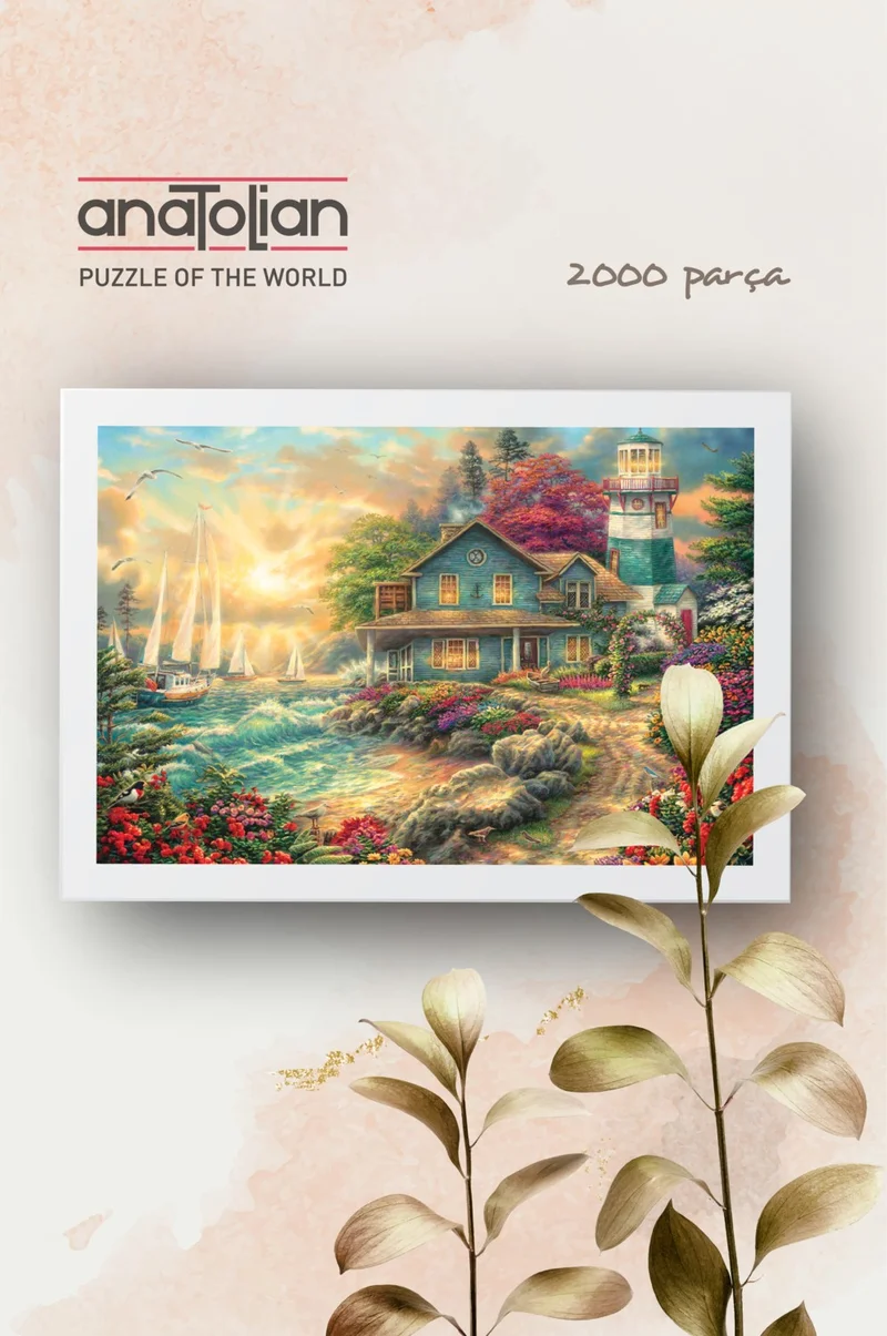 اناتوليان 2000 Piece Puzzle / Blue Mansion - Code 3964