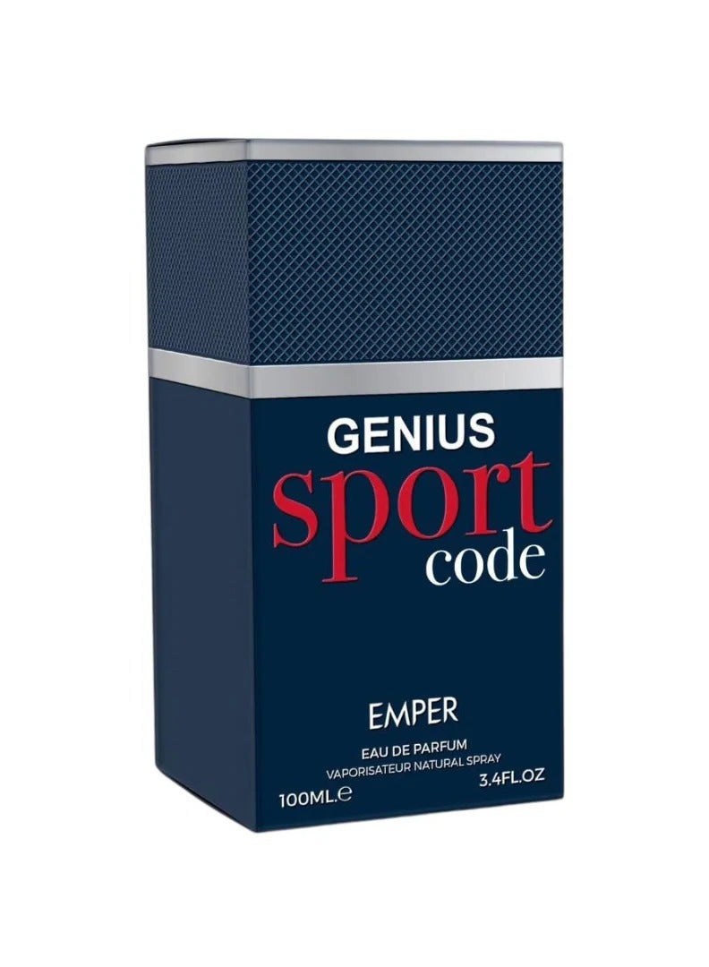 امبر جينيوس سبورت كود او دي بيرفيوم رجالي - 100 مللي - Image 2