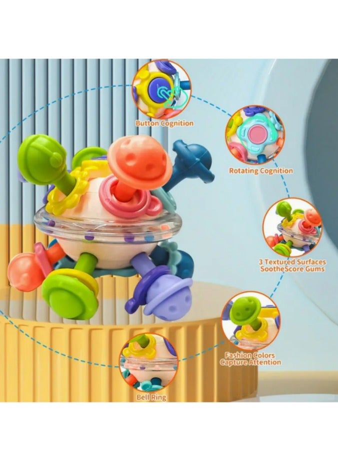 Baby Sensory Toys, Baby Teeth Toys, Grip Ball Toy for Boys and Girls - Image 3