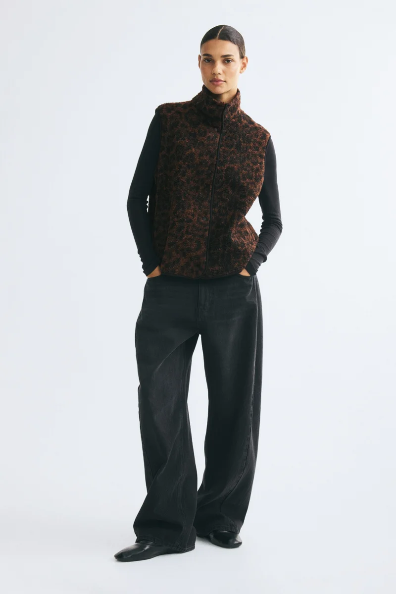 H&M  Teddy gilet for Women | Best Price UAE