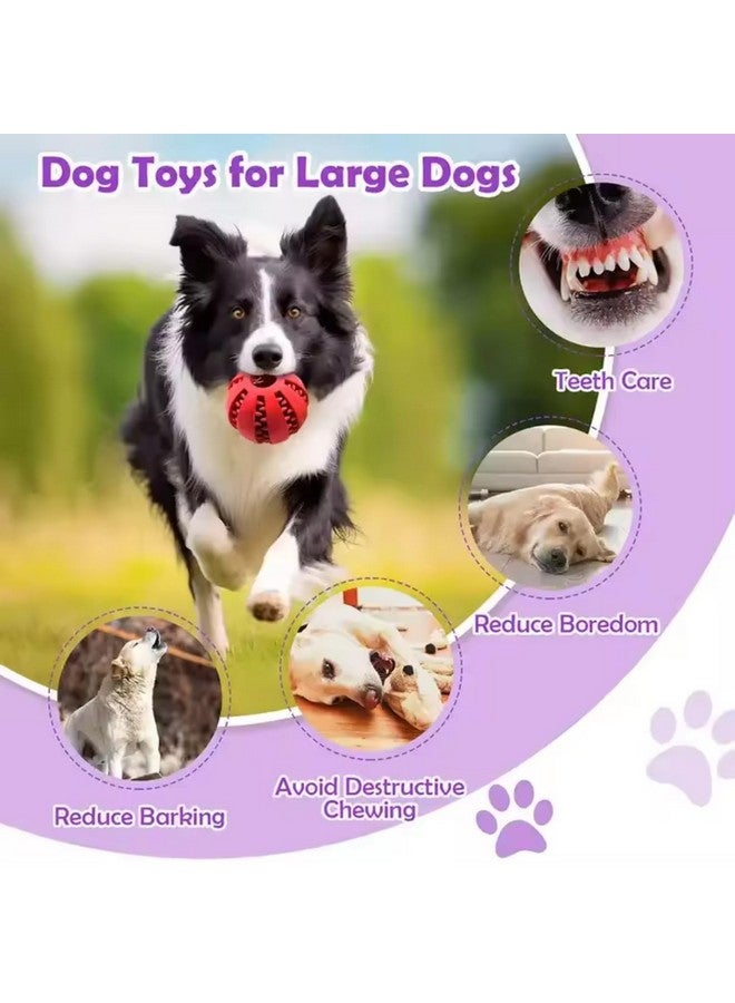 بتس إمباير موزع طعام تفاعلي من Iq، كرة توزيع طعام، كرات تغذية لتدريب الكلاب، كرة مضغ مقاومة للعض، لعبة توزيع طعام بطيئة للكلاب والجراء - 6 سم - Image 5