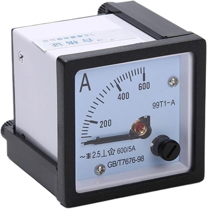 Panel Meter Pointer Type AC Ammeter 1A 2A 3A 5A 10A 20A 25A 30A 40A 50A Current Meter(50(5) A) - Image 2