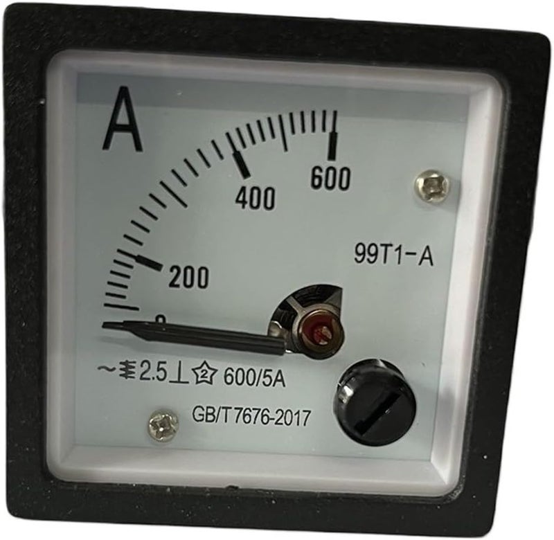 Panel Meter Pointer Type AC Ammeter 1A 2A 3A 5A 10A 20A 25A 30A 40A 50A Current Meter(50(5) A) - Image 1