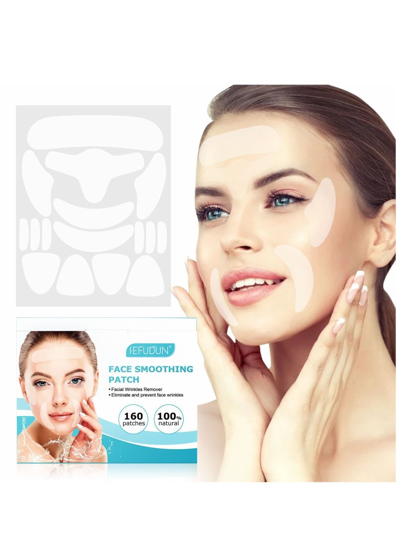 Sefudun 16*10 Pcs Eyebrow Crow's Feet Forehead Wrinkles Head Wrinkles Firming And Lifting Smooth Mouth Wrinkles Lightening Wrinkle Gel  - Image 1