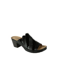 Michelle Morgan Michelle Morgan Ladies  Block Heel 221-2 Black  - Image 1