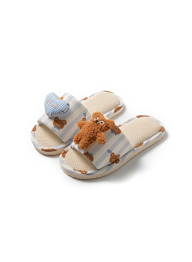 Cute Cartoon Doll Slip-Ons - Image 1